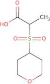 2-(Oxane-4-sulfonyl)propanoic acid