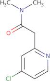 2-(4-Chloropyridin-2-yl)-N,N-dimethylacetamide