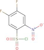 4,5-Difluoro-2-nitrobenzene-1-sulfonyl chloride