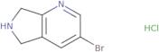 3-bromo-6,7-dihydro-5h-pyrrolo[3,4-b]pyridine hcl