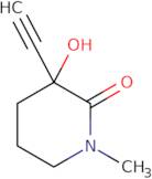 3-Ethynyl-3-hydroxy-1-methylpiperidin-2-one