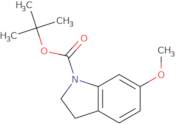 tert-Butyl 6-methoxyindoline-1-carboxylate