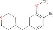 4-(4-Bromo-3-methoxybenzyl)morpholine