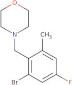 4-(2-Bromo-4-fluoro-6-methylbenzyl)morpholine