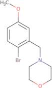 4-(2-Bromo-5-methoxybenzyl)morpholine