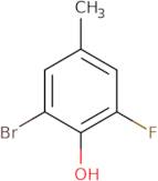 2-Bromo-6-fluoro-4-methylphenol