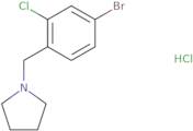 1-(4-Bromo-2-chlorobenzyl)pyrrolidine hydrochloride