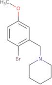 1-(2-Bromo-5-methoxybenzyl)piperidine