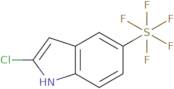 2-Chloro-5-pentafluorosulfanyl-1H-indole