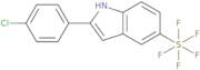 2-(4-Chlorophenyl)-5-pentafluorosulfanyl-1H-indole