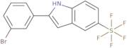 2-(3-Bromophenyl)-5-pentafluorosulfanyl-1H-indole