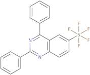 6-Pentafluorosulfanyl-2,4-diphenylquinazoline