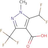 5-(Difluoromethyl)-1-methyl-3-(trifluoromethyl)-1H-pyrazole-4-carboxylic acid