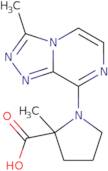 2-Methyl-1-{3-methyl-[1,2,4]triazolo[4,3-a]pyrazin-8-yl}pyrrolidine-2-carboxylic acid