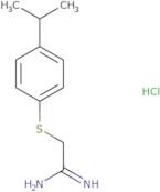 2-{[4-(Propan-2-yl)phenyl]sulfanyl}ethanimidamide hydrochloride