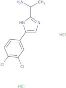 1-[4-(3,4-Dichlorophenyl)-1H-imidazol-2-yl]ethan-1-amine dihydrochloride