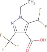 5-(Difluoromethyl)-1-ethyl-3-(trifluoromethyl)-1H-pyrazole-4-carboxylic acid