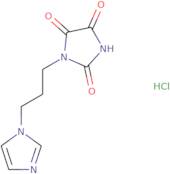 1-[3-(1H-Imidazol-1-yl)propyl]imidazolidine-2,4,5-trione hydrochloride
