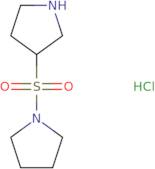 3-(Pyrrolidine-1-sulfonyl)pyrrolidine hydrochloride