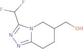 [3-(Difluoromethyl)-5H,6H,7H,8H-[1,2,4]triazolo[4,3-a]pyridin-6-yl]methanol