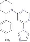 4-(1H-Imidazol-1-yl)-6-[2-(4-methylphenyl)piperidin-1-yl]pyrimidine