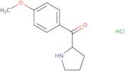 2-(4-Methoxybenzoyl)pyrrolidine hydrochloride