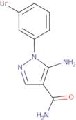 5-Amino-1-(3-bromophenyl)-1H-pyrazole-4-carboxamide