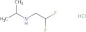 (2,2-Difluoroethyl)(propan-2-yl)amine hydrochloride