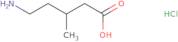 5-Amino-3-methylpentanoic acid hydrochloride