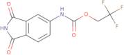 2,2,2-Trifluoroethyl N-(1,3-dioxo-2,3-dihydro-1H-isoindol-5-yl)carbamate