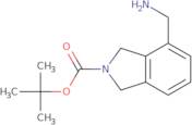 tert-Butyl 4-(aminomethyl)-2,3-dihydro-1H-isoindole-2-carboxylate