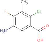 5-Amino-2-chloro-4-fluoro-3-methylbenzoic acid