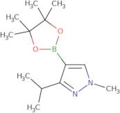 1-Methyl-3-(propan-2-yl)-4-(tetramethyl-1,3,2-dioxaborolan-2-yl)-1H-pyrazole