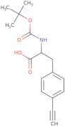 (2S)-2-{[(tert-Butoxy)carbonyl]amino}-3-(4-ethynylphenyl)propanoic acid