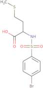 2-(4-Bromobenzenesulfonamido)-4-(methylsulfanyl)butanoic acid