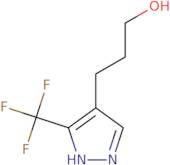 3-[3-(Trifluoromethyl)-1H-pyrazol-4-yl]-1-propanol