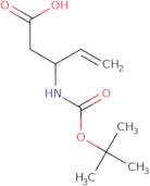 N-Boc-(+/-)-3-aminopent-4-enoic acid