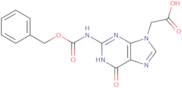 1,6-Dihydro-6-oxo-2-[[(phenylmethoxy)carbonyl]amino]-9H-purine-9-acetic acid