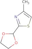 2-(1,3-Dioxolan-2-yl)-4-methyl-1,3-thiazole