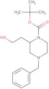 (S)-tert-Butyl 4-benzyl-2-(2-hydroxyethyl)piperazine-1-carboxylate