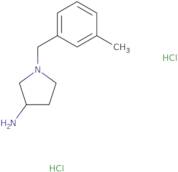 (S)-1-(3-Methylbenzyl)pyrrolidin-3-aminedihydrochloride