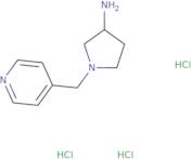 (S)-1-(Pyridin-4-ylmethyl)pyrrolidin-3-amine trihydrochloride