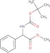 Methyl 2-{[(tert-butoxy)carbonyl]amino}-2-phenylacetate