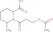 1-[3-(Acetylsulfanyl)propanoyl]-6-methyl-2-piperidinecarboxylic acid