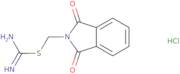 {[(1,3-Dioxo-2,3-dihydro-1H-isoindol-2-yl)methyl]sulfanyl}methanimidamide hydrochloride