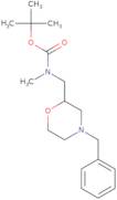 tert-Butyl (4-benzylmorpholin-2-yl)methylmethylcarbamate