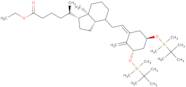 (1α,3β,5E,7E)-1,3-Bis[[(1,1-dimethylethyl)dimethylsilyl]oxy]-9,10-secochola-5,7,10(19)-triene-24-c…