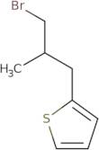 2-(3-Bromo-2-methylpropyl)thiophene