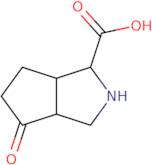 4-Oxo-octahydro-cyclopenta[C]-pyrrole-1-carboxylic acid