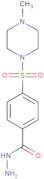4-[(4-Methylpiperazin-1-yl)sulfonyl]benzohydrazide
